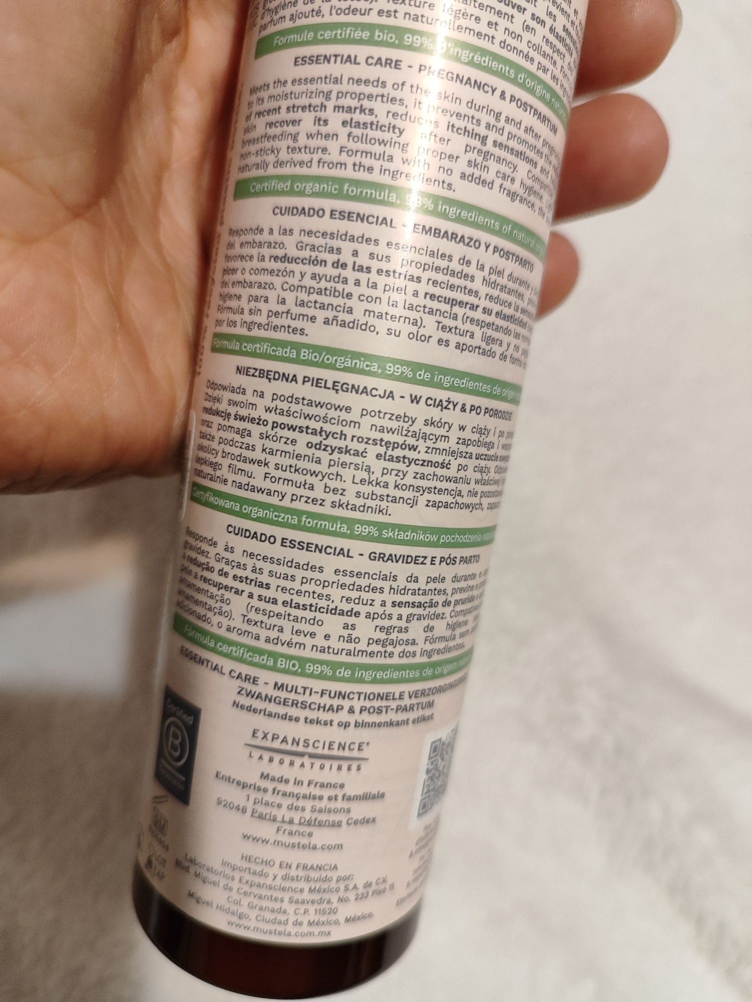 Mustela maternite L'Esaentiel essential care multi-purpose lotion bals
