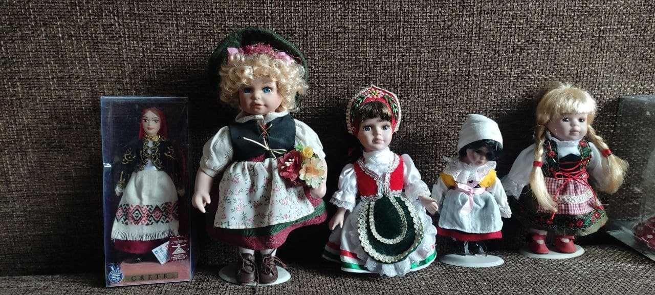продам срочно оригинальные фарфоровые куклы народов мира