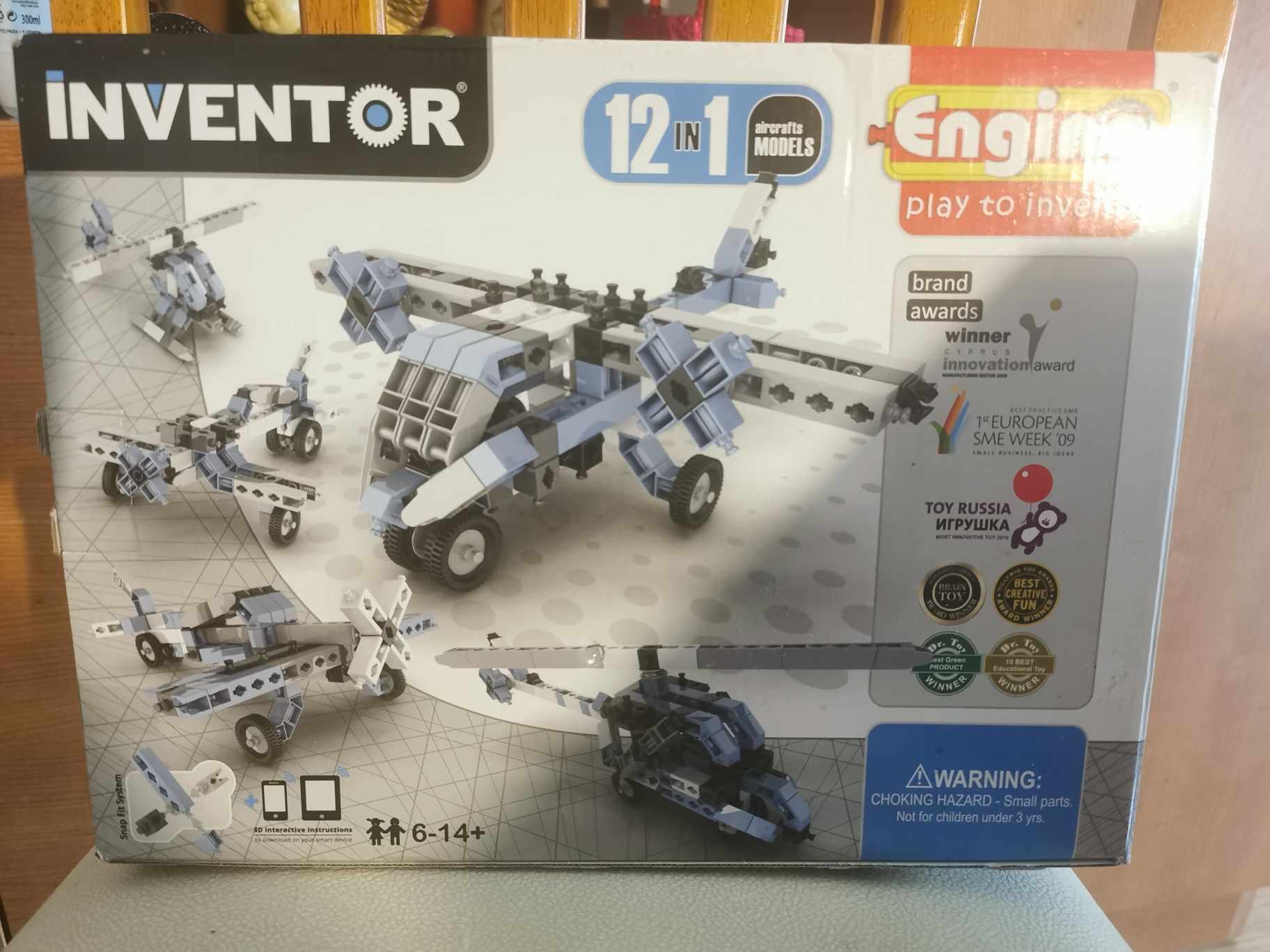 Inventor 12 em 1 (tipo lego)