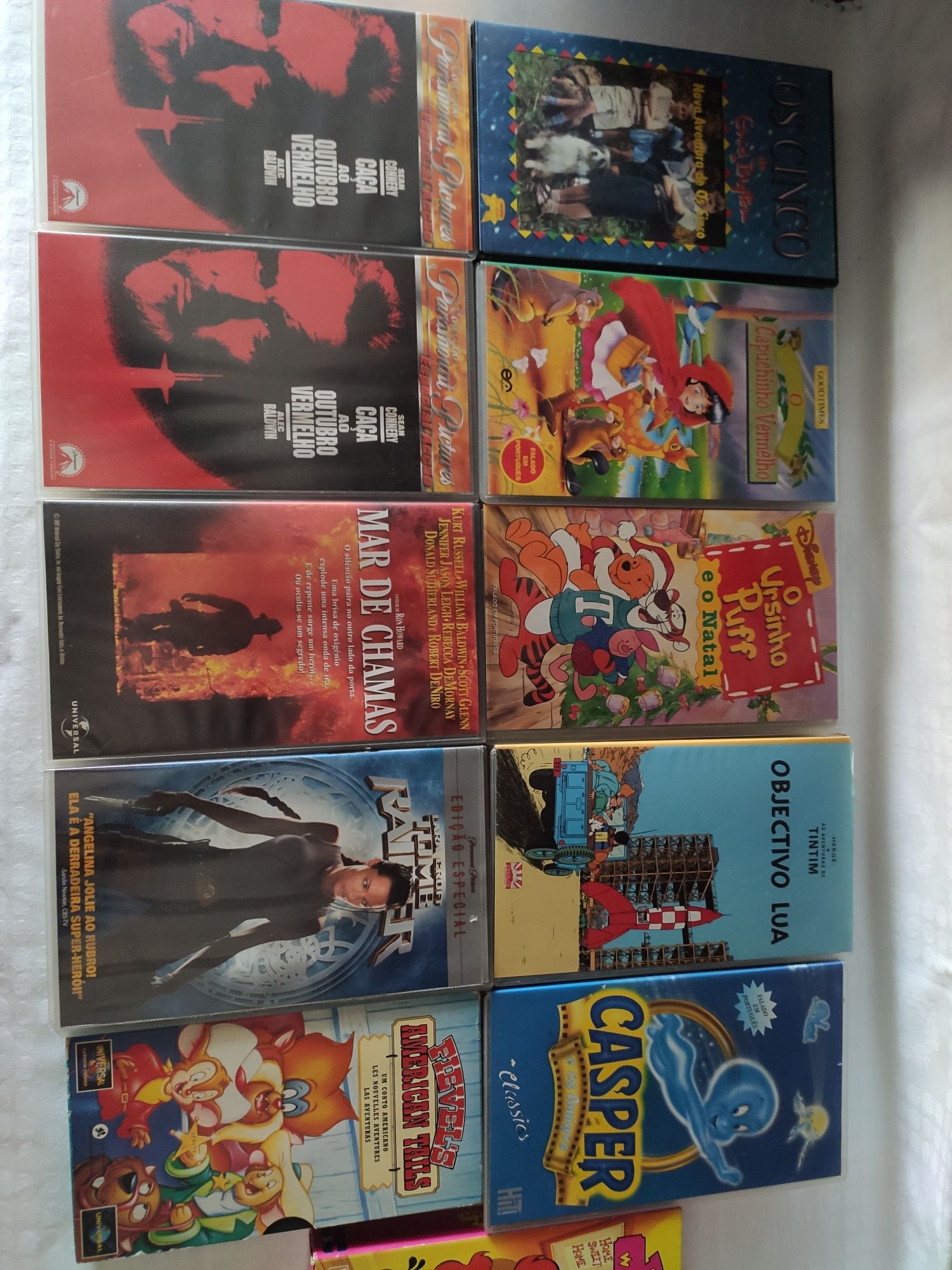 Filmes em Cassette VHS original