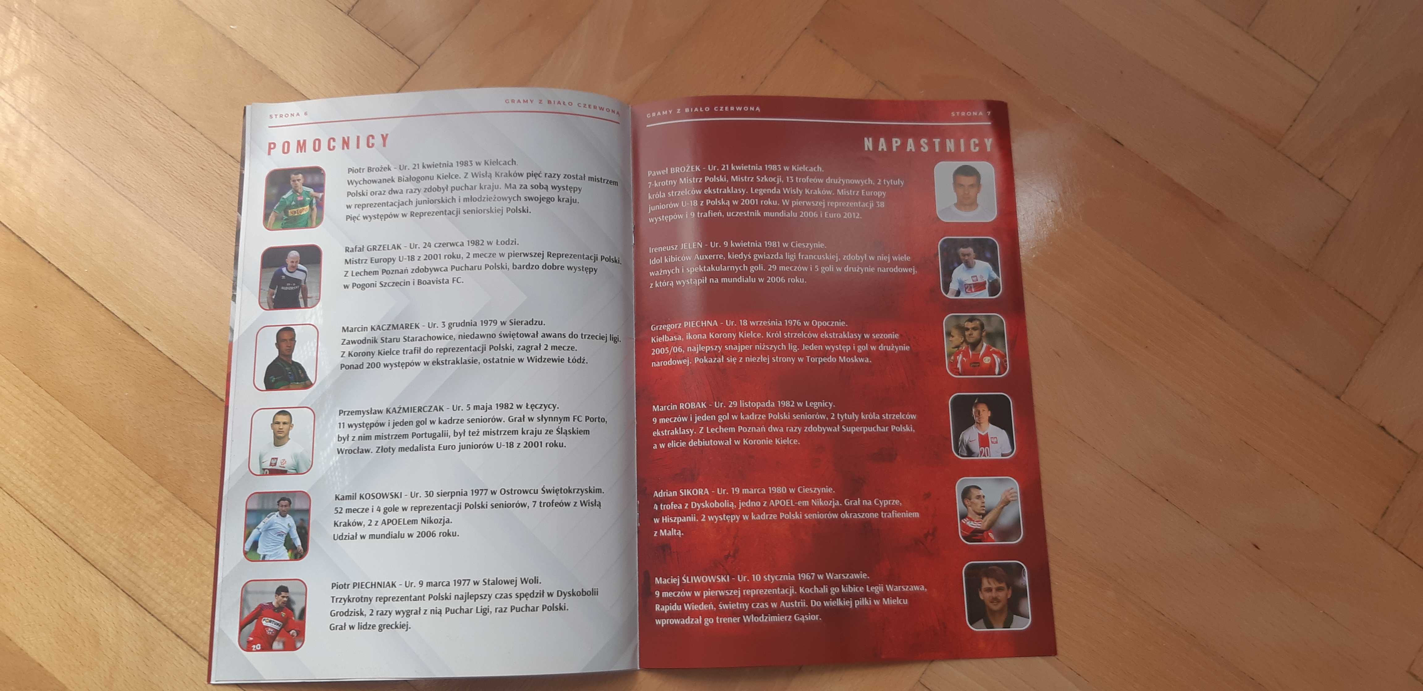 program Reprezentacja Polski - Przyjaciele Świętokrzyskiej Piłki