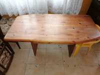 Stół drewniany, ława