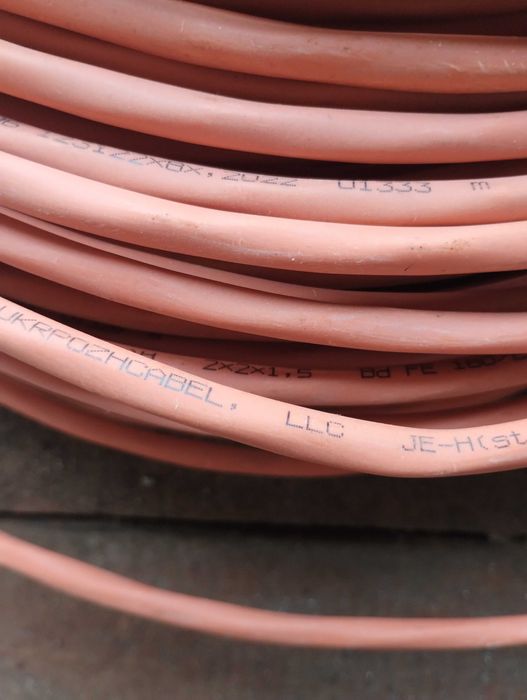 Кабель сигнальный огнестойкий JE-H(St)H FE180 E30 2х2х1,5