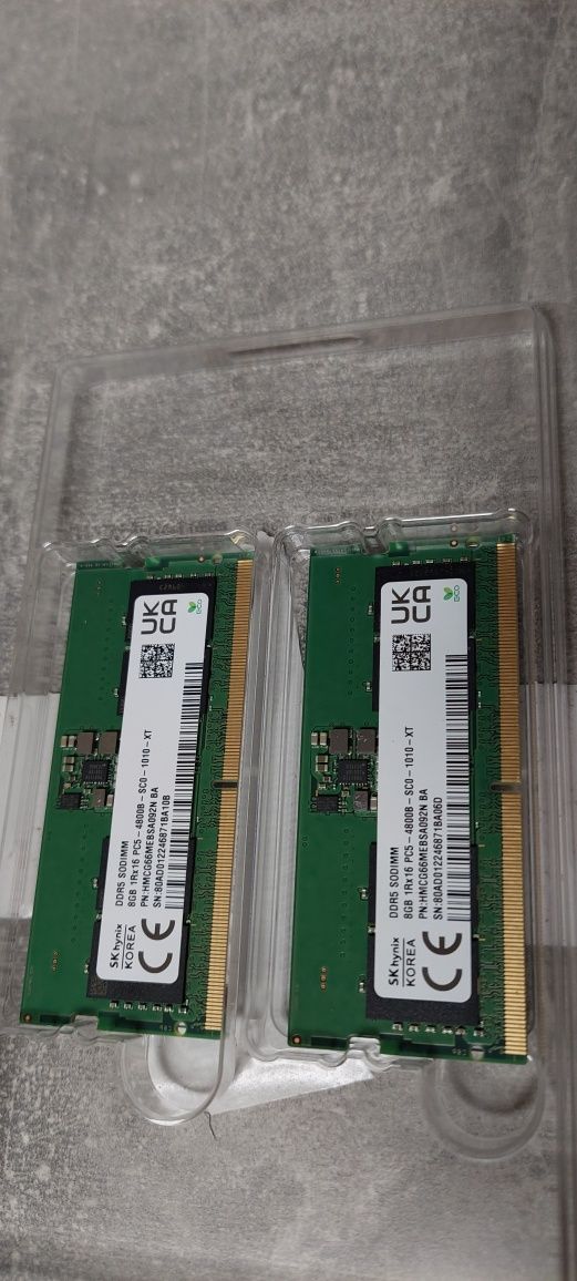 Pamięć RAM 2x8GB SK hynix DDR5 4800
