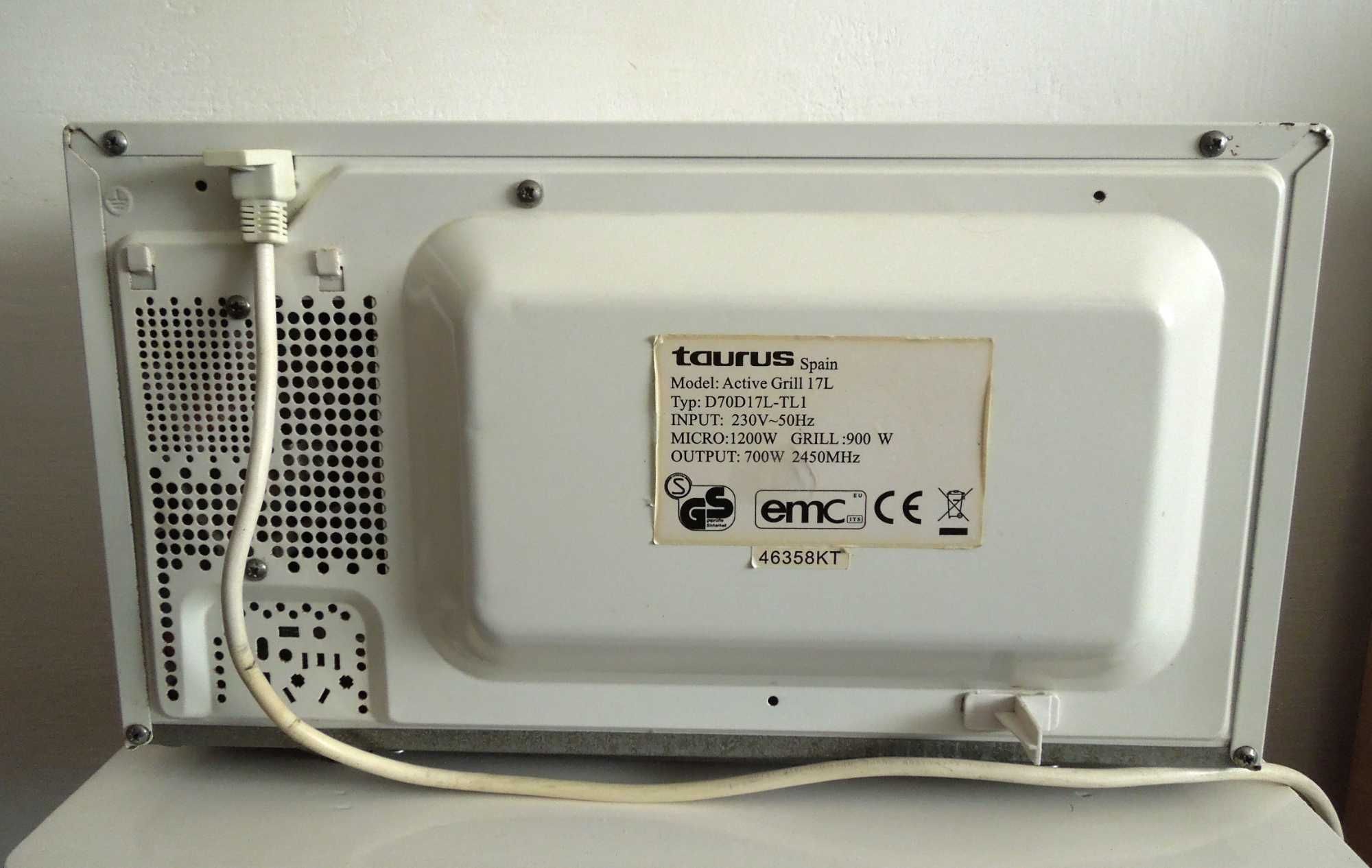 Microondas com Grill - Taurus Active Grill 17L