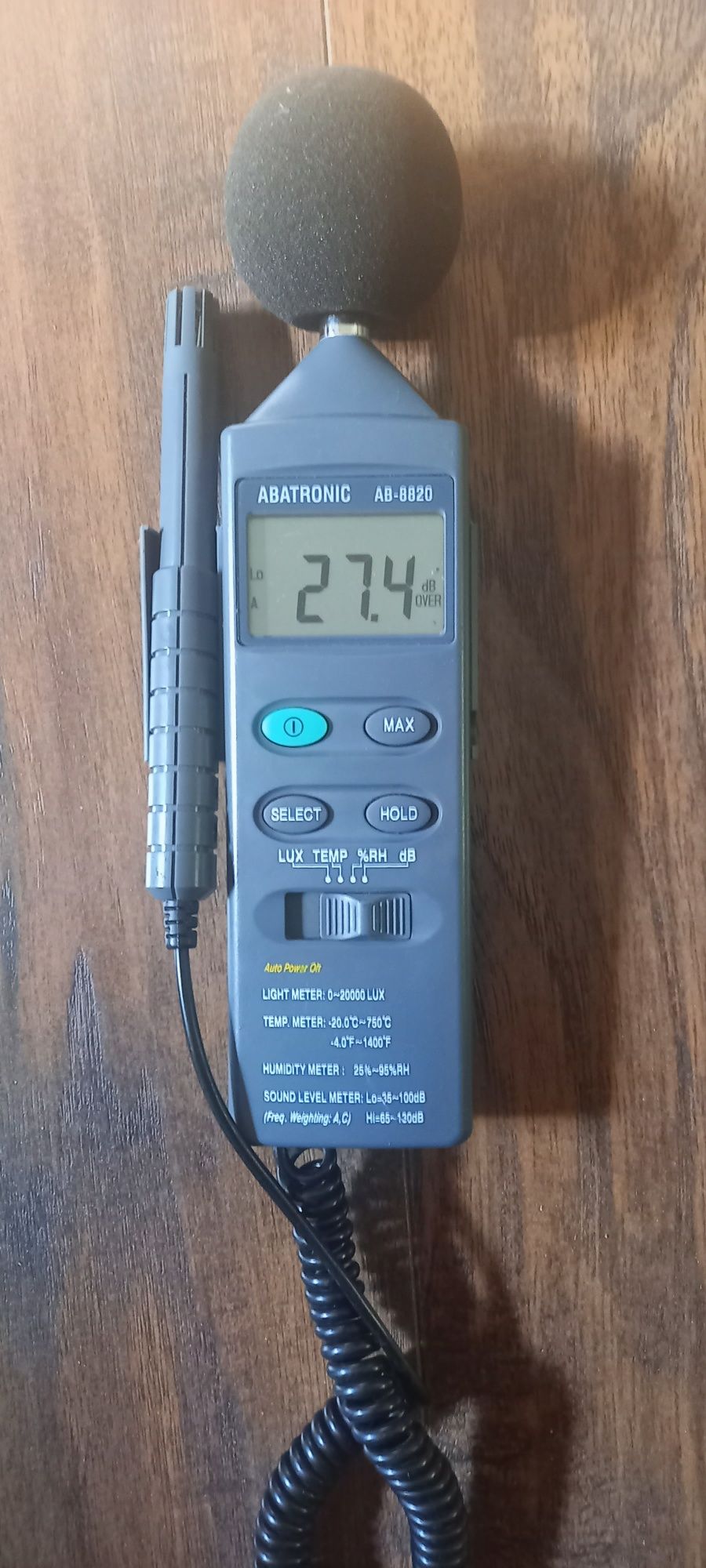 Miernik wielofunkcyjny Abatronic AB-8820