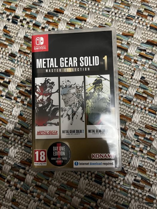Metal gear solid master collection nintendo switch