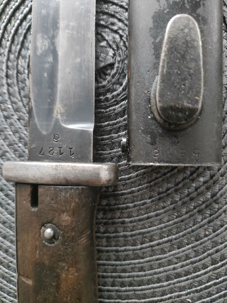 Bagnet niemiecki S/244 z 1936 r. Magdeburg