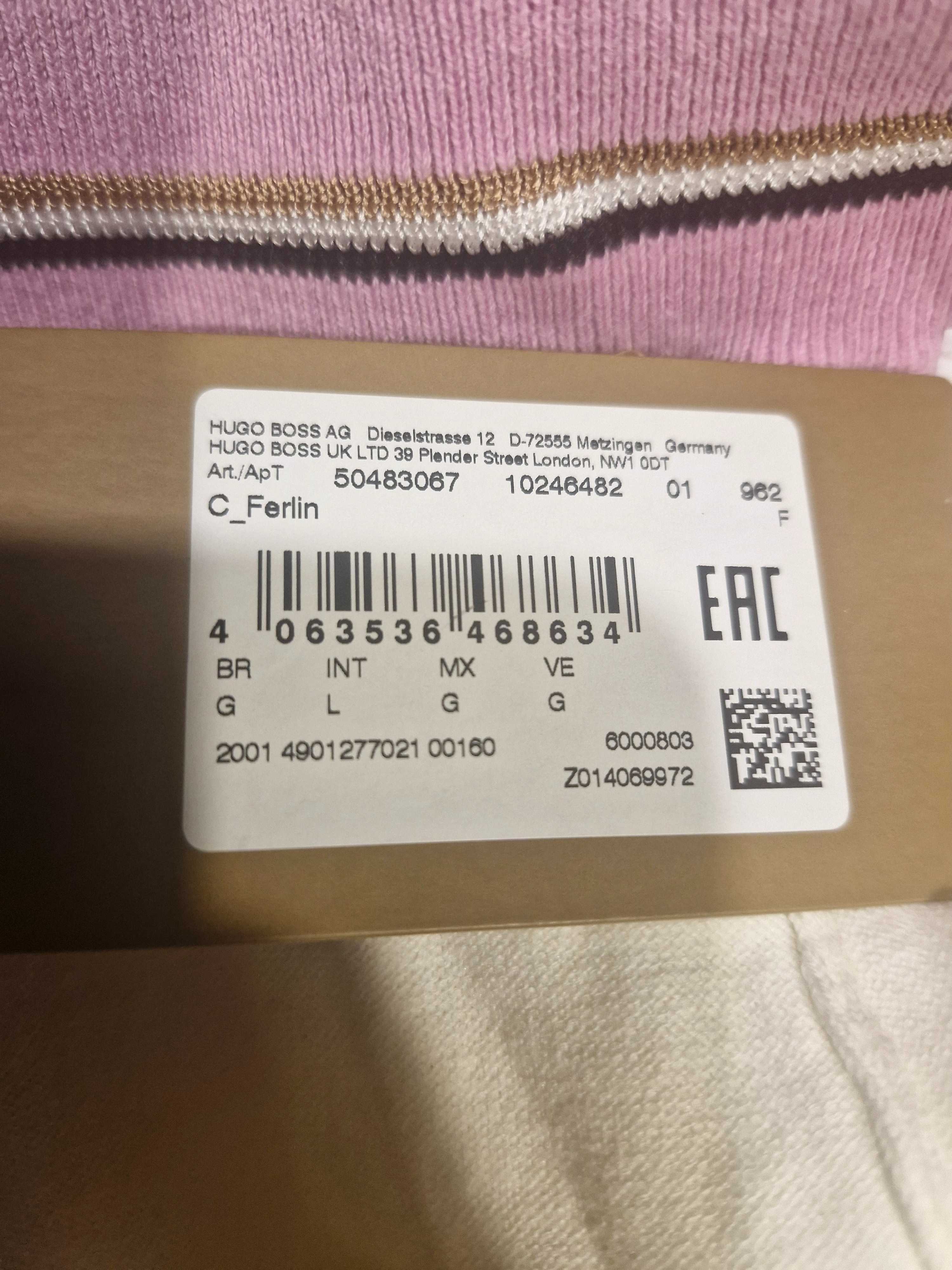 Spodnie dresowe HUGO BOSS C_Ferlin przecena z 779zł rozm. L
