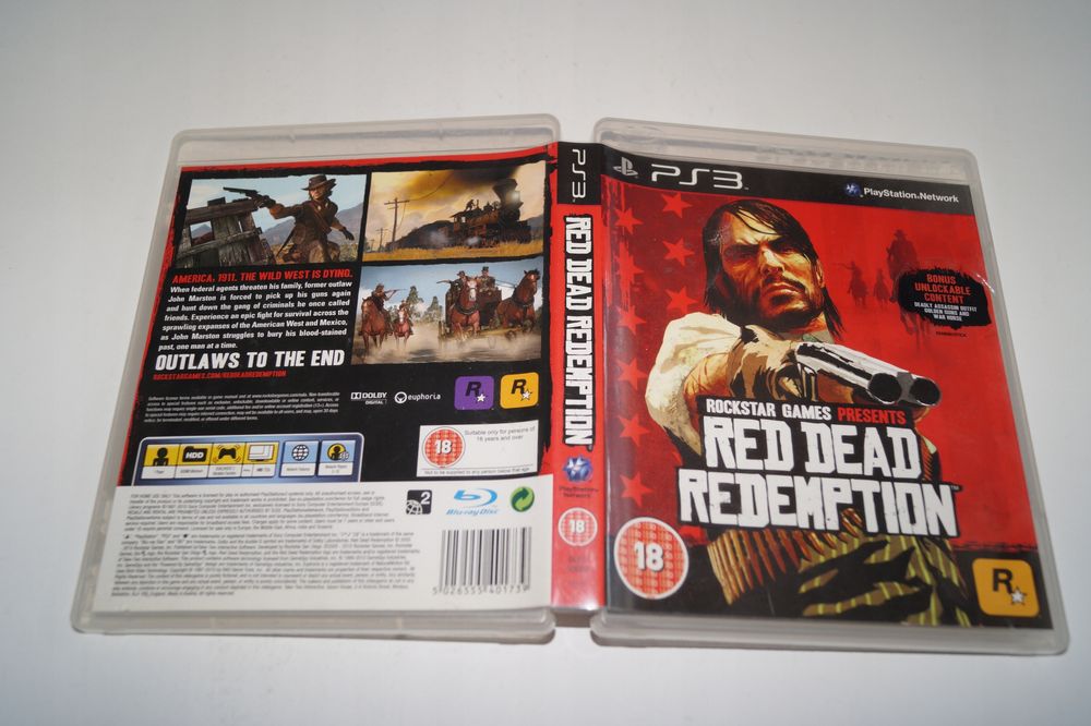 Red Dead Redemption + Mapa Ps3
