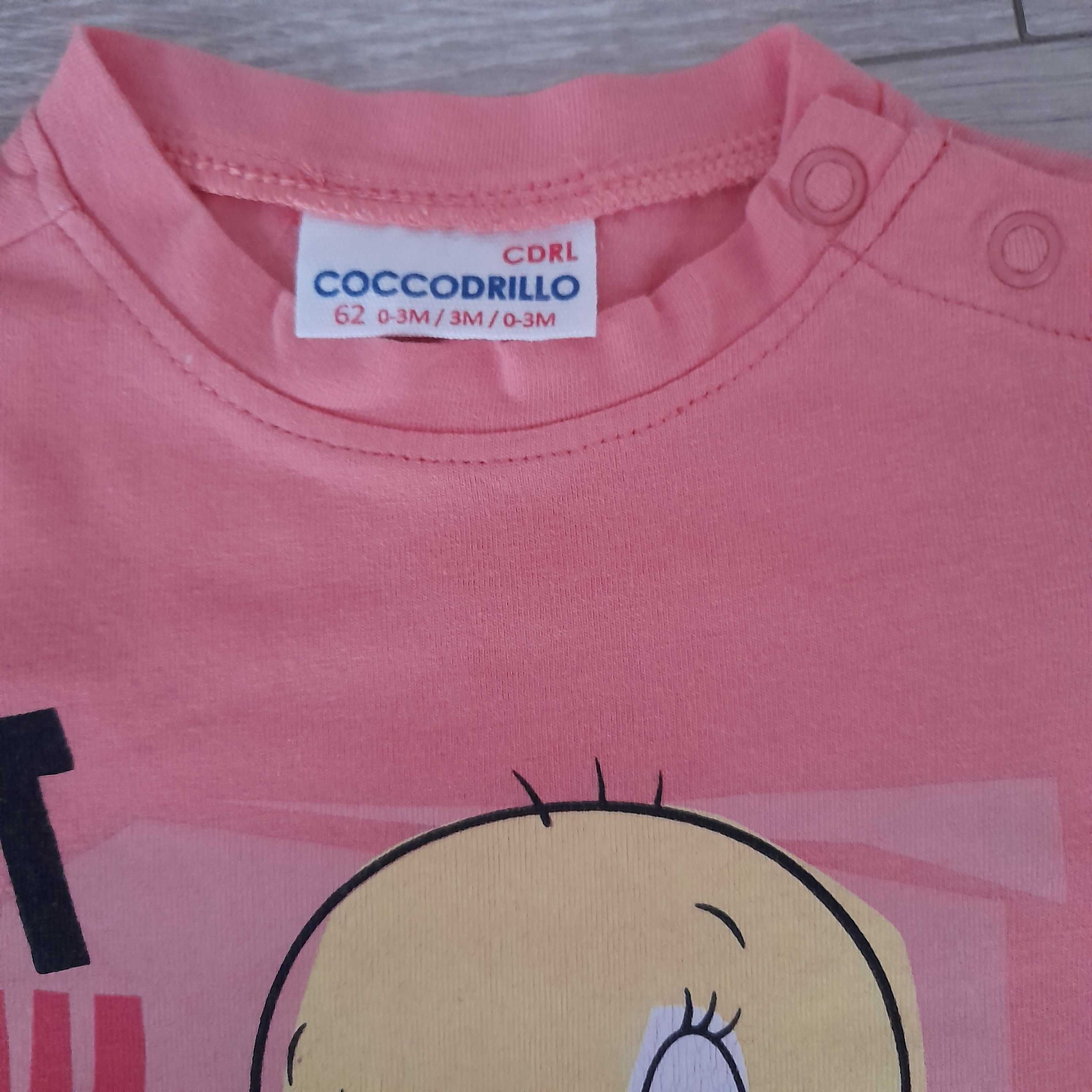 Bluzeczka niemowlęca Coccodrillo r.62