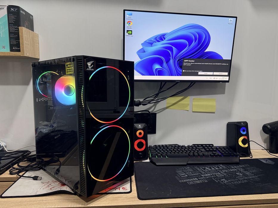 Компьютер Ультра Ігровий Ryzen 7+32ddr+ssd 2тб+GeForce RTX 5060