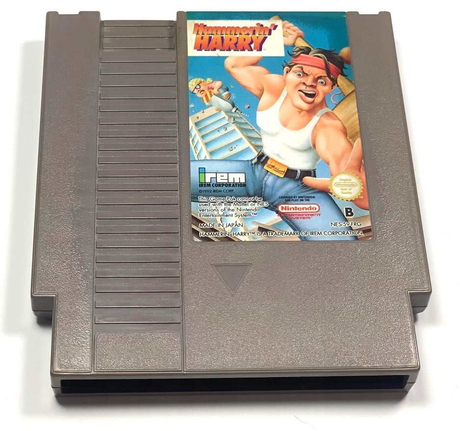 Hammerin Harry Nintendo NES