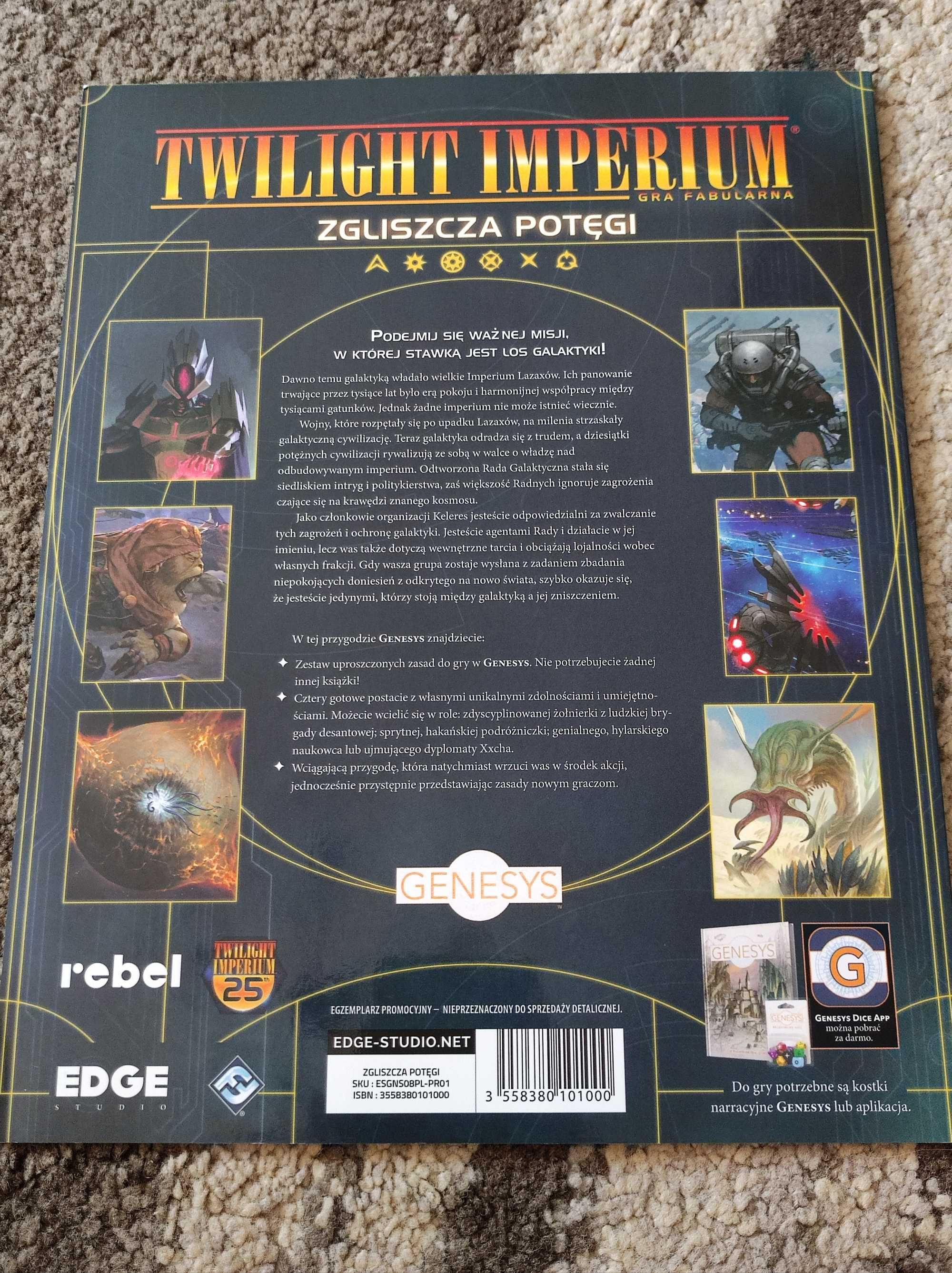 Twilight Imperium Zgliszcza Potegi Starter