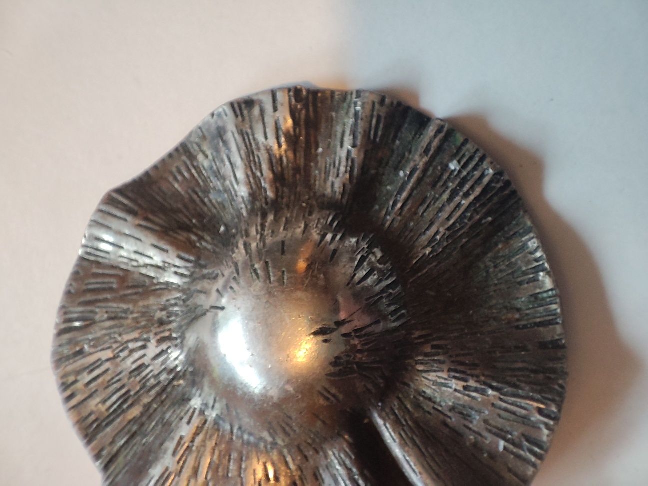 Broszka Słońce Vintage metaloplastyka Vintage lata 60-te