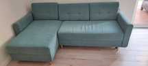 Kanapa narożna z funkcją spania 230/150cm