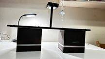 Lampa sufitowa bronzowa