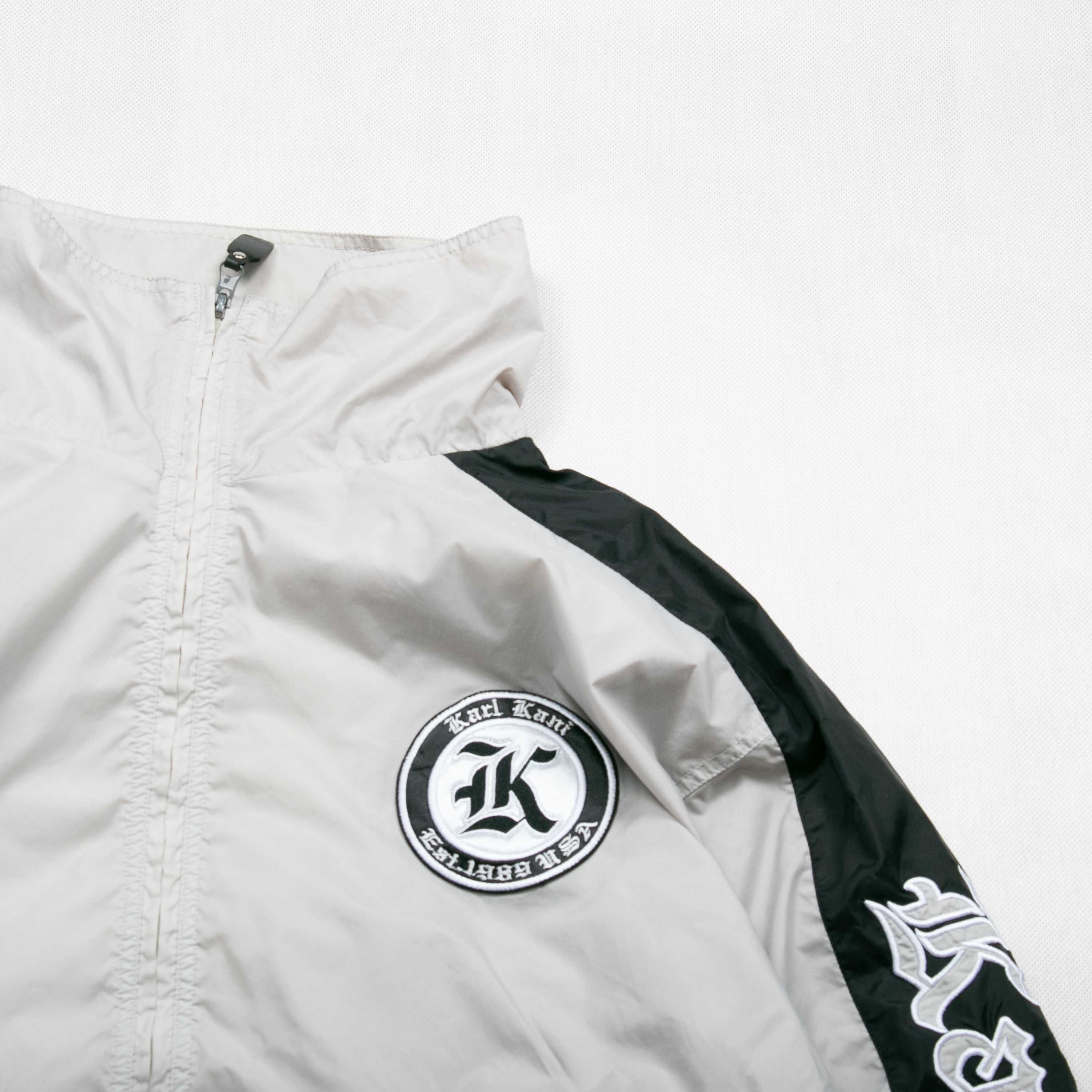 Karl kani y2k baggy kurtka wiatrówka XL trackjacket wysoka stójka