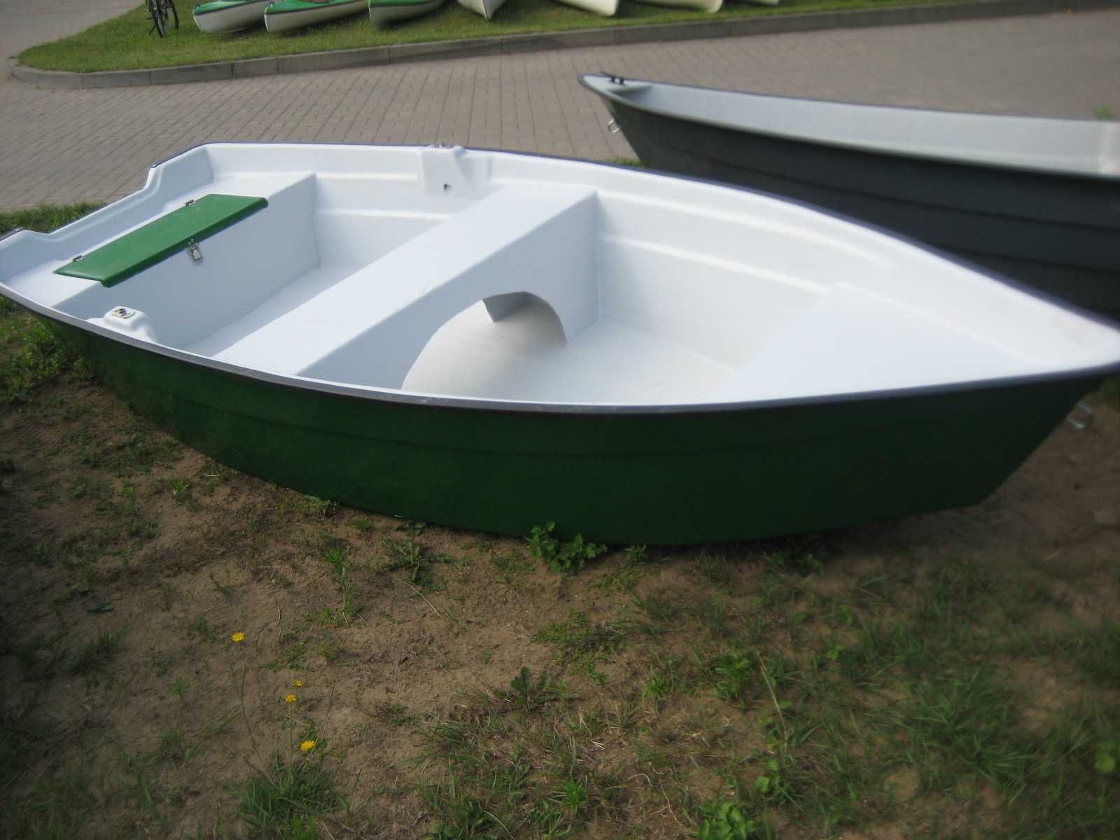 łódka wiosłowa z laminatu