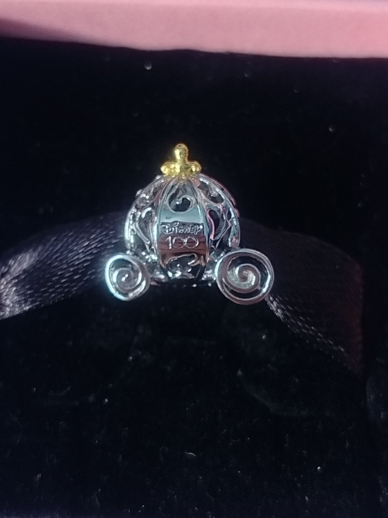Kolekcjonerski Charm Pandora Kareta Kopciuszka - Rzadki!
