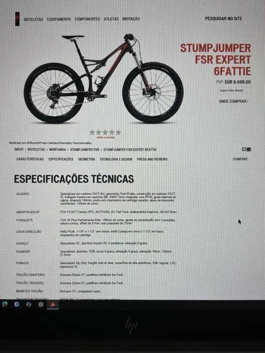 Bicicleta Specialized Stumpjumper Expert