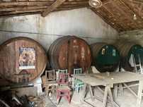 Cubas de madeira grande