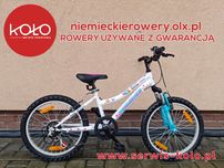 Rower dziecięcy dziewczęcy ACTIVE koła 20 SHIMANO okazja rabat