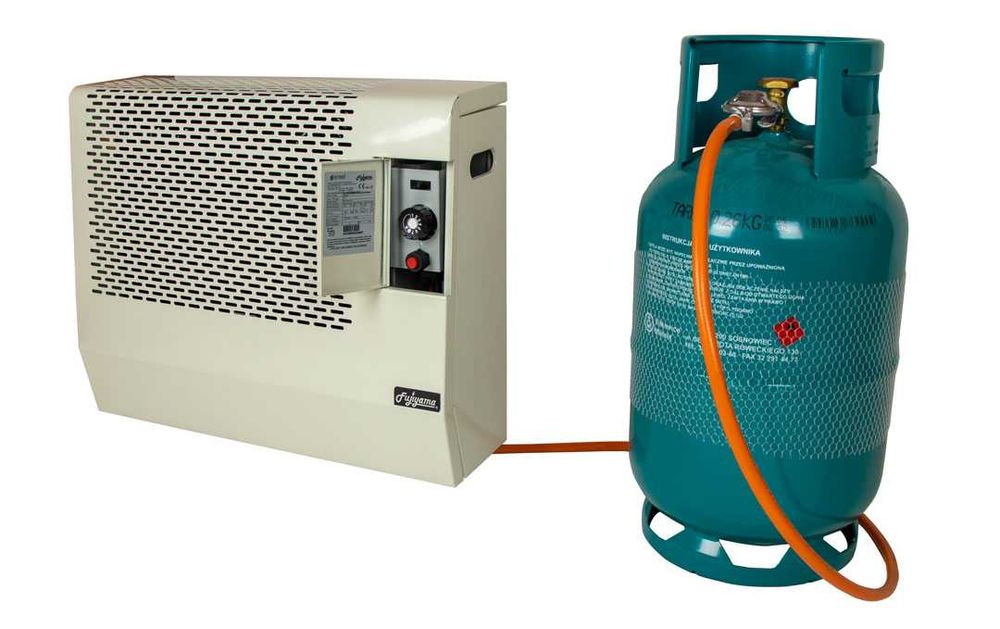 Grzejnik gazowy 4 kW FHS nagrzewnica piec konwektor z termostatem