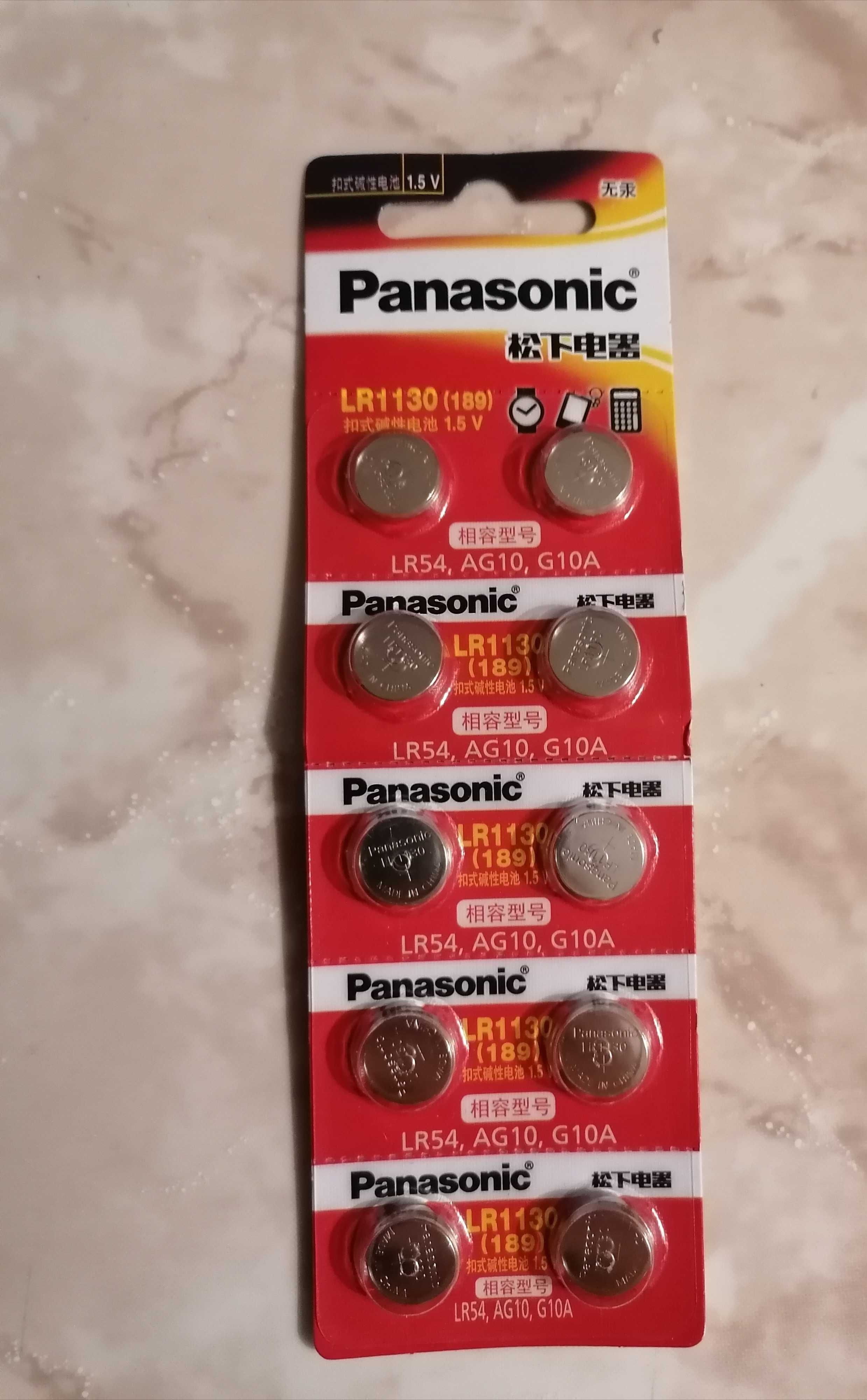 Pilhas LR1130 Panasonic