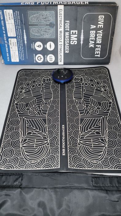 Розумний електричний масажний мікрострумний килимок для ніг та стоп