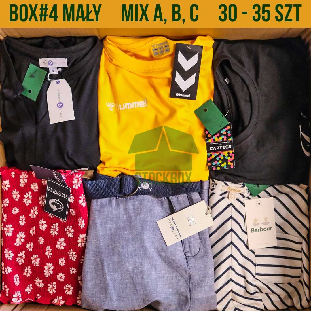 Box Zalando Amazon 30 -35 SZTUK odzież premium hurt hurtownia outlet