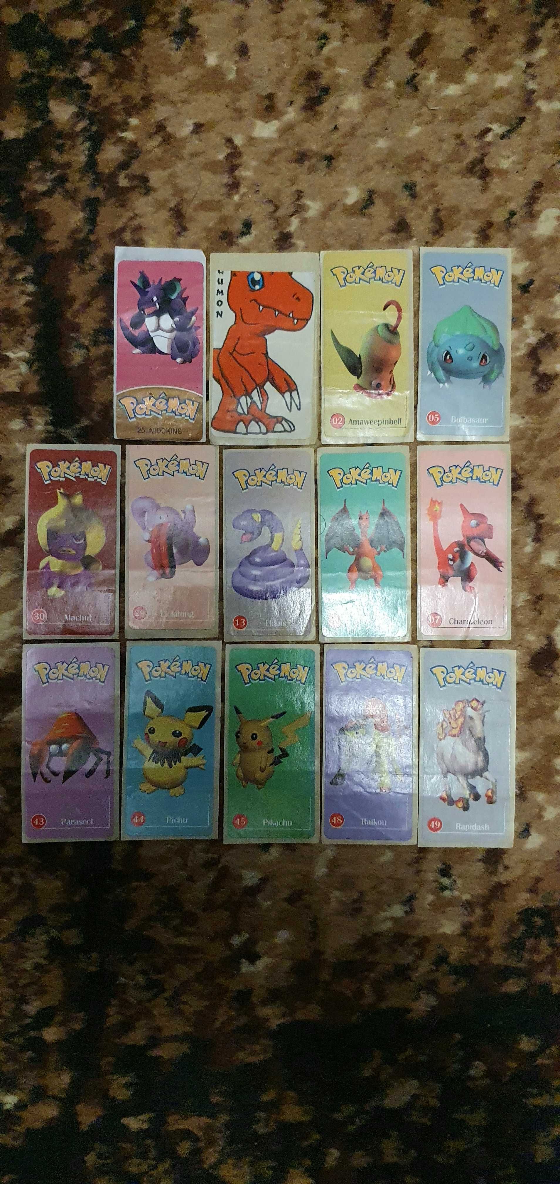 Наклейки Іskeletor, Pokemon, Quasimodo, Черепашки ніндзя та інші