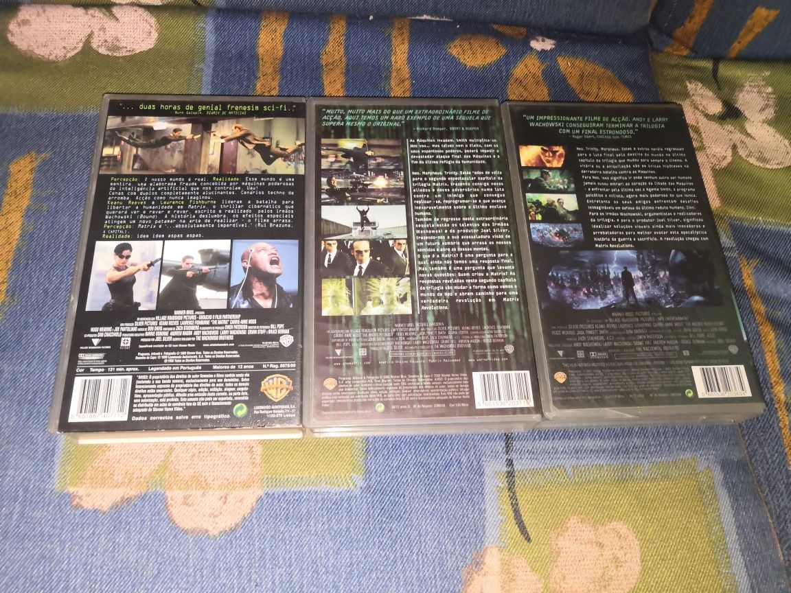 Matrix Trilogia_VHS