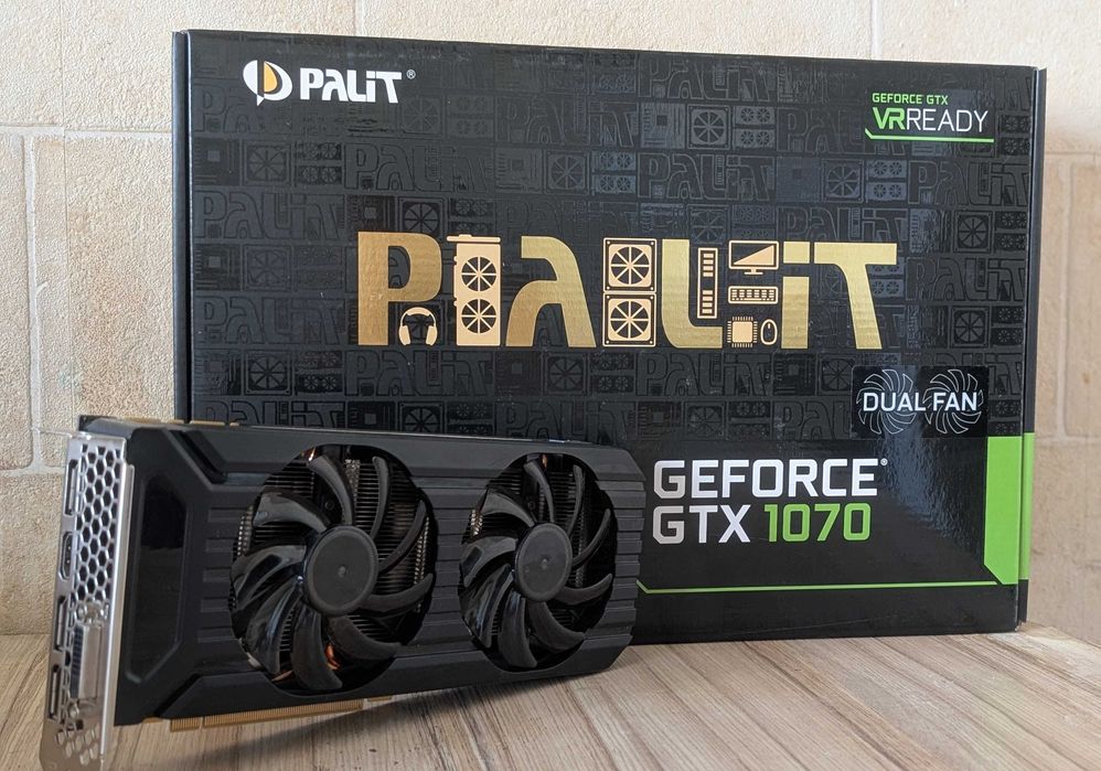 Відеокарта Palit GeForce GTX 1070 Dual 8GB