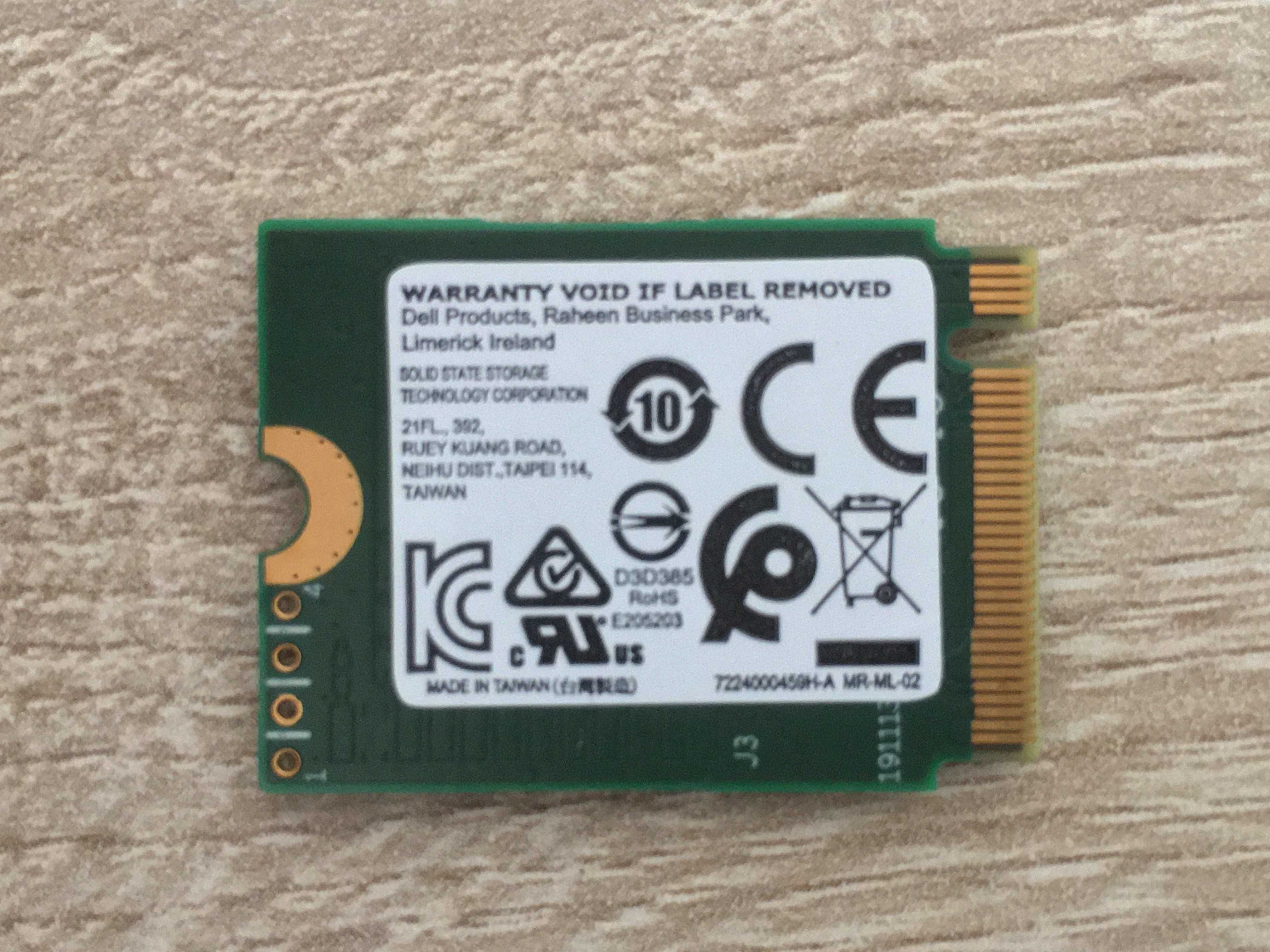 Dysk SSSTC SSD 256GB NVMe M.2 2230 CL1-3D256-Q11