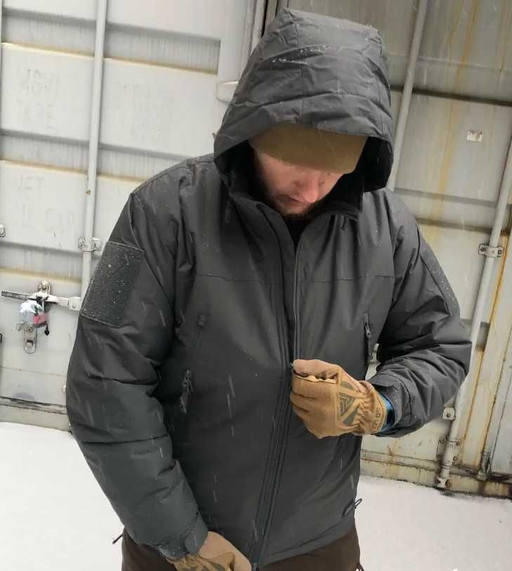 Helikon Tex Level 7 Climashield Apex 100 BLACK куртка пухових термо