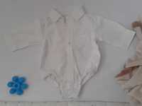 body GAP baby białe newborn 50 cm 1-3 M