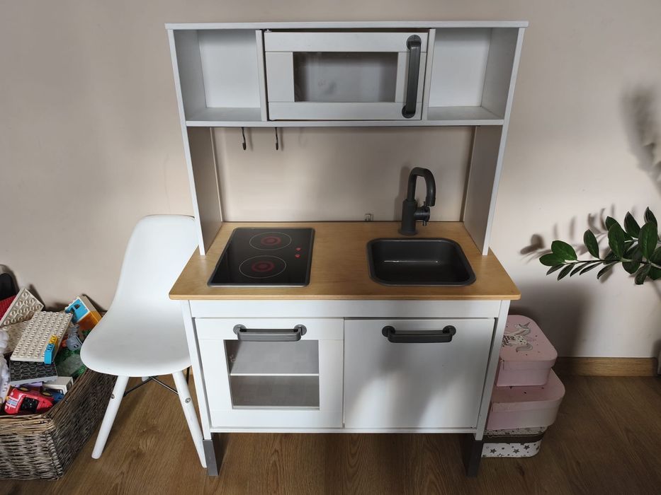 Odbior osobisty Kuchnia drewniana ikea dla dzieci z duzym wypozaniem