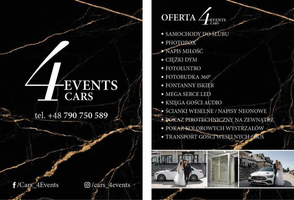 Wynajem Auto Samochód do Ślubu Wesele | Mercedes PHOTOBOX PORSCHE AUDI