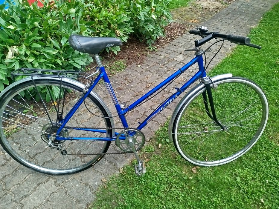 Polski, rower miejski Romet, model Gazela, koła 27 cali.