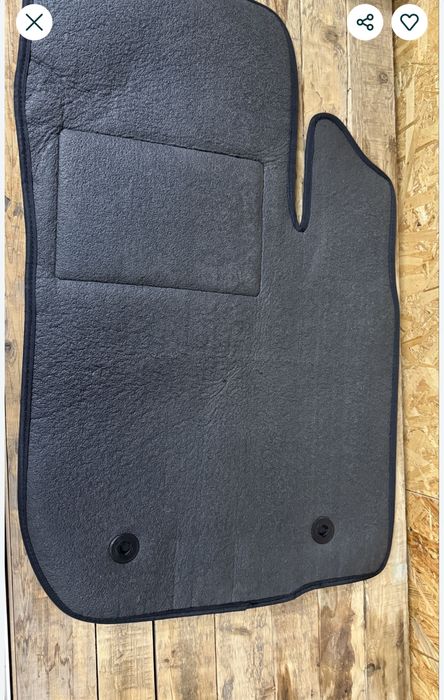 Коврики текстильні для рено дастер 2018