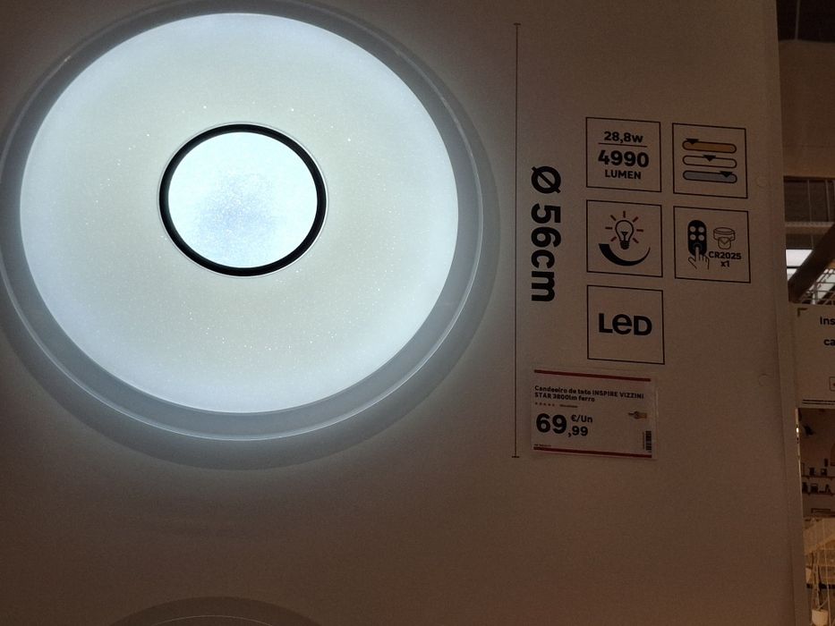 Candeeiro de cozinha Led