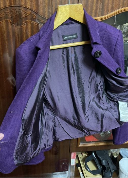 Женский жакет пиджак Gerry Weber шерсть размер 42 48