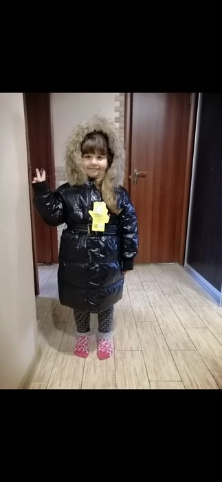 Пуховик дитячий 130розмір, дитячий