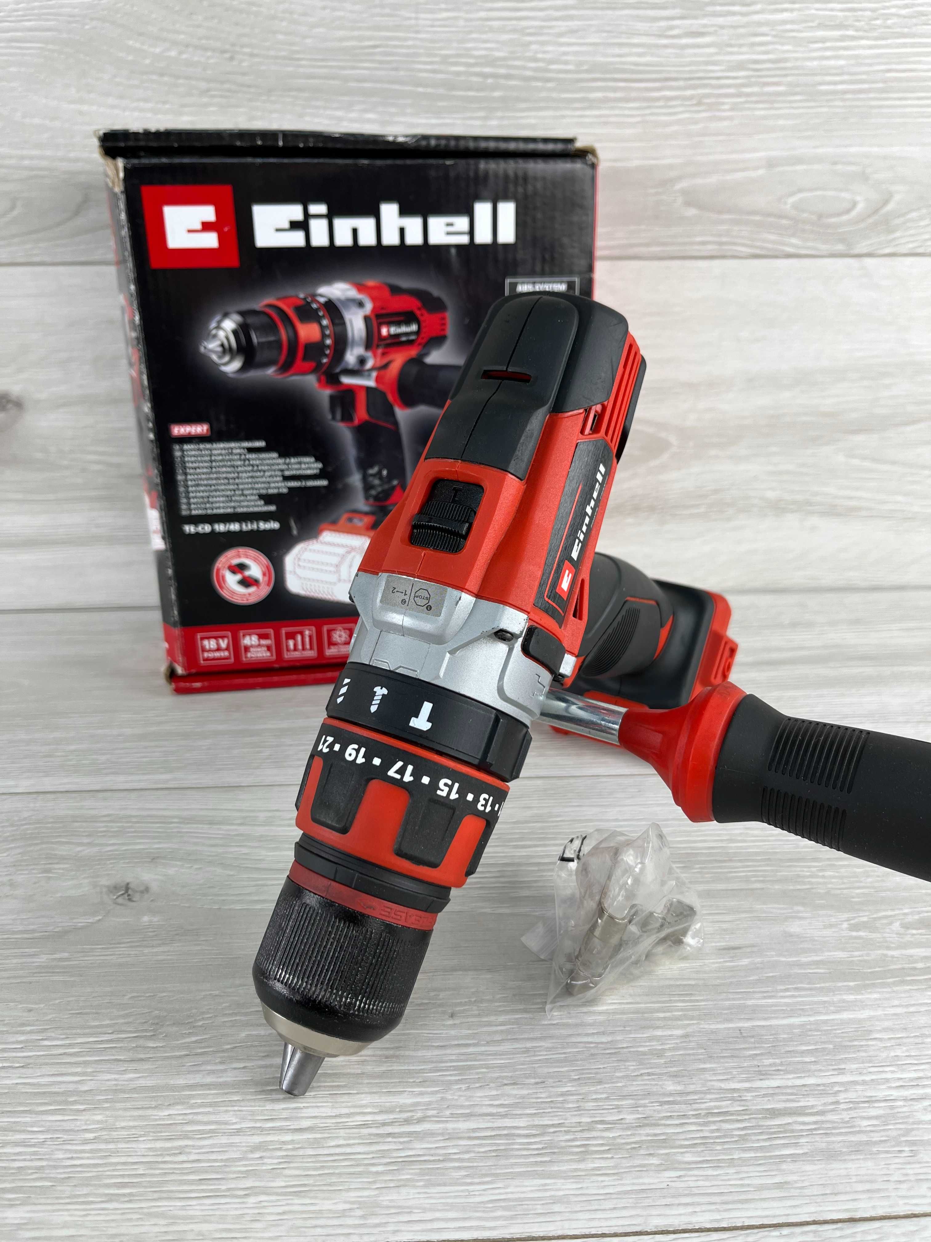 Акумуляторний шурупокрут Einhell X-Change TE-CD 18/48 Li-i - Solo