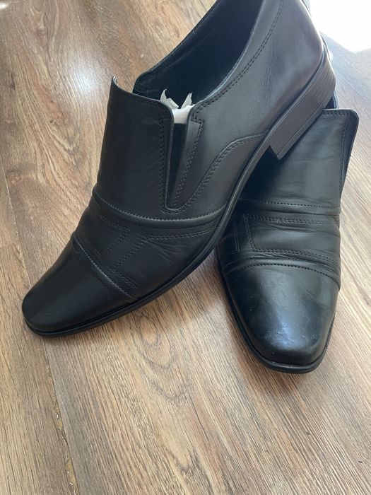 Мужские кожаные туфли