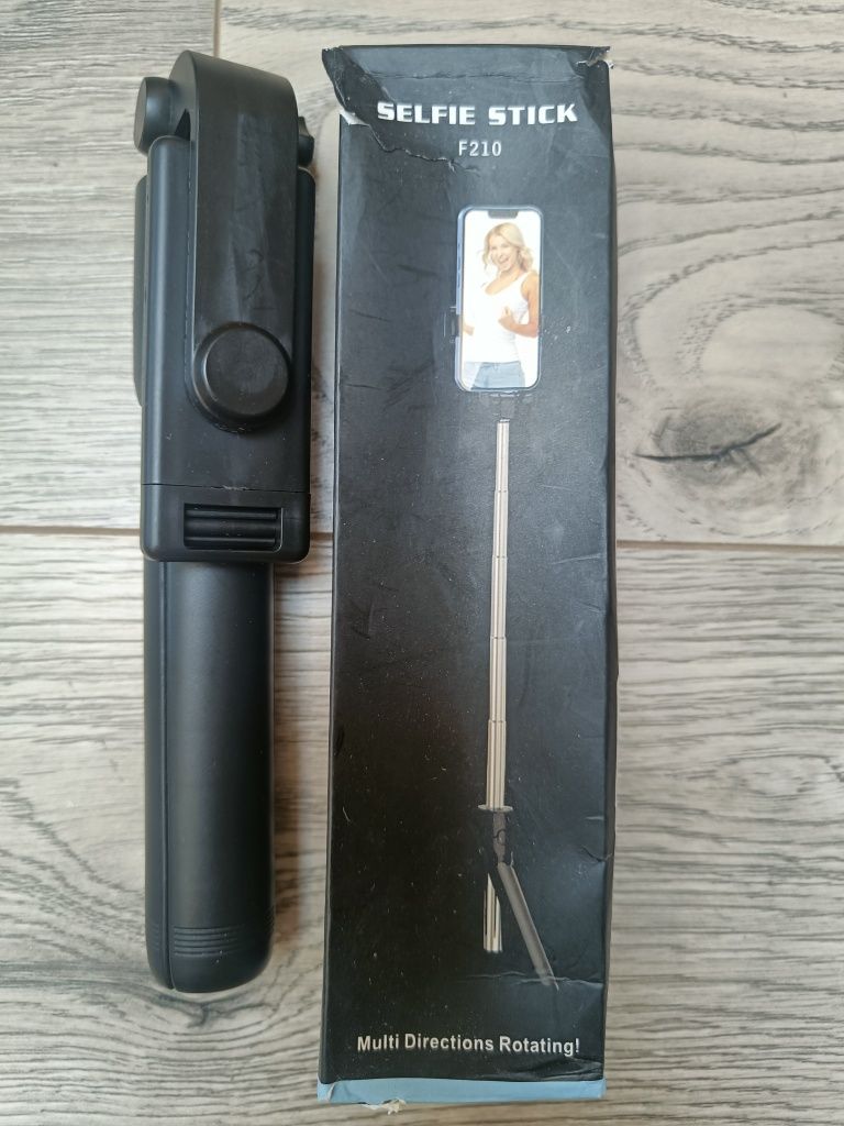 Statyw Selfie Stick z Pilotem Bluetooth - NOWY