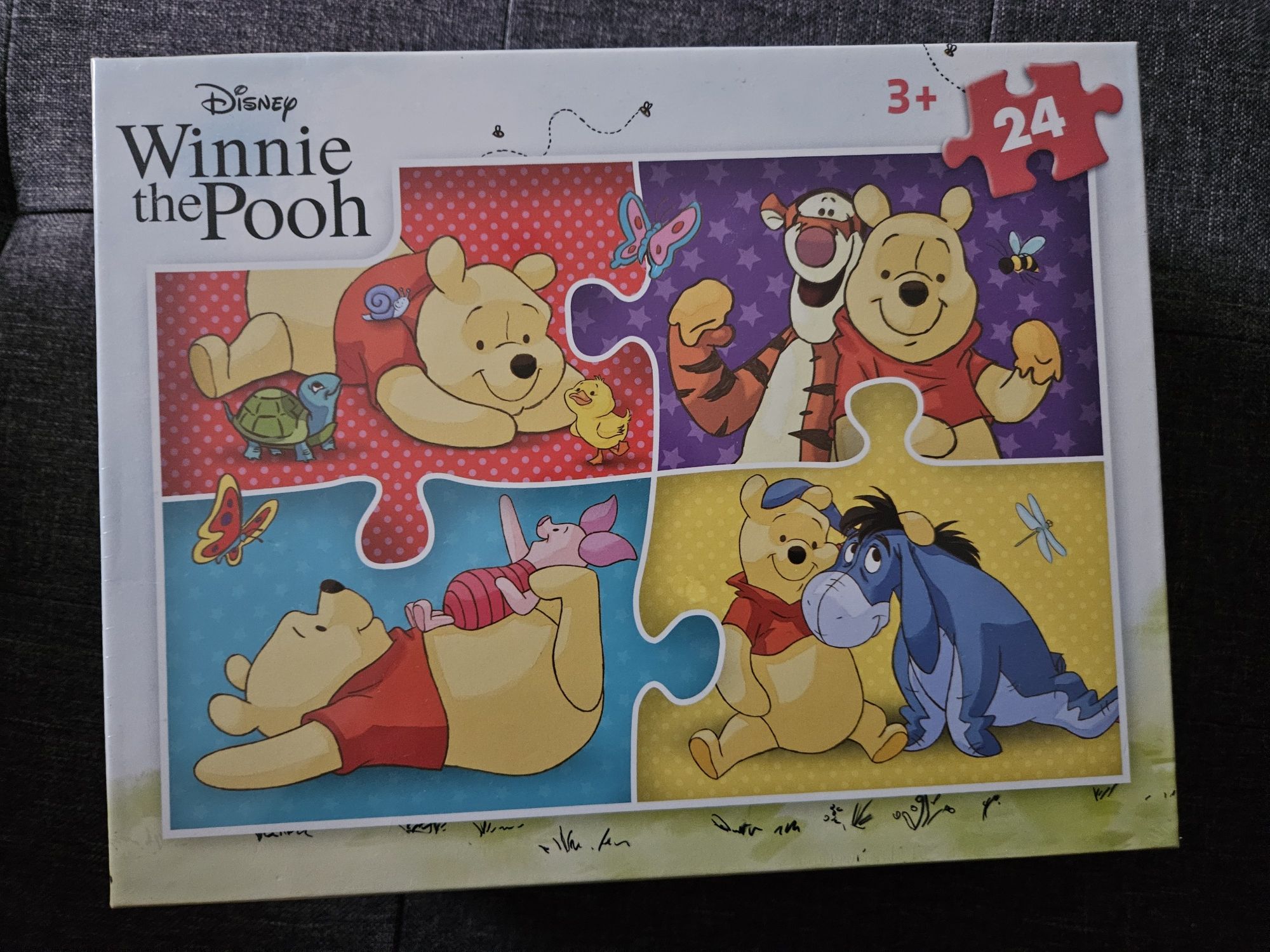 Puzzle Kubuś Puchatek 3+