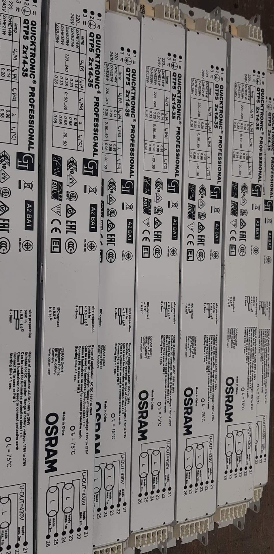 Osram QTP5 2X14-35 Statecznik