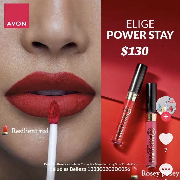 Batom Avon Power stay